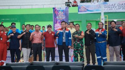 SP-PBB Jalin Keakraban dengan Stakeholder Melalui Turnamen Bola Voli
