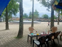 Penataan Taman Kota Panyabungan Diduga Mark Up, Mahasiswa Demo Kantor DLH