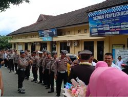 Tiga Pejabat Polres Madina Serah Terima Jabatan, 1 Purna Tugas