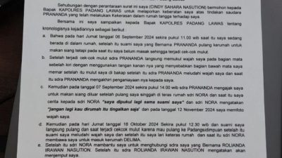 Pegawai BRI Sibuhuan Diduga Terlibat KDRT