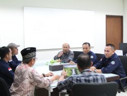 Ketua IWO Lampung Kunjungi Kemenko PMK, Prof. Warsito Dorong Pembentukan Koperasi Wartawan