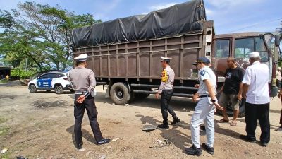 Ops Keselamatan Toba 2025 Berjalan Lancar, Polres Madina Cek Kelayakan Kenderaan