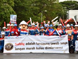 Kreatif dan Edukatif, Pekerja Kilang Pertamina Balongan Kampanyekan Keselamatan Kerja
