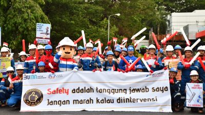 Kreatif dan Edukatif, Pekerja Kilang Pertamina Balongan Kampanyekan Keselamatan Kerja