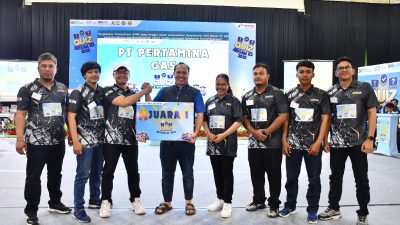 Asah Pemahaman Safety, RU VI Gelar Lomba Kuis K3 Diikuti seluruh Entitas Bisnis Pertamina Balongan