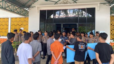 Pembangunan Amburadul, Dinas PUPR Madina di Demo Mahasiswa