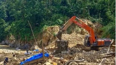 Tambang Emas Ilegal di Aek Guo Diduga Dikendalikan Oknum Bernama Budi, Polisi Diminta Bertindak