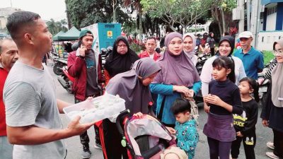 SMSI Sumut Rayakan HPN 2025 dengan Sarapan Gratis untuk Warga Binjai
