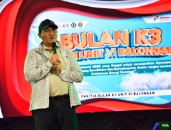Tutup Bulan K3, GM Kilang Balongan : Budaya Safety Harus Melekat Di diri Pekerja