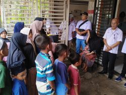 Jelang Ramadhan, SMSI Madina Santuni Puluhan Anak Yatim