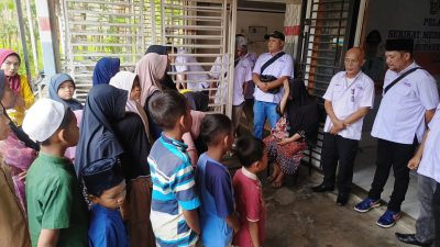 Jelang Ramadhan, SMSI Madina Santuni Puluhan Anak Yatim