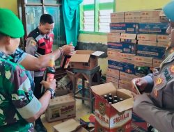Jelang Ramadan, Kedokanbunder ‘Bersih-Bersih’ dari Miras: 100 Botol Disita!