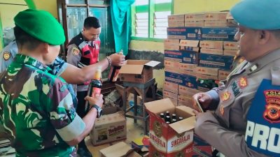 Jelang Ramadan, Kedokanbunder 'Bersih-Bersih' dari Miras: 100 Botol Disita!
