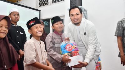 Perwira Kilang Pertamina Balongan Kumpulkan Donasi Puluhan Juta, Santuni Anak Yatim di Indramayu