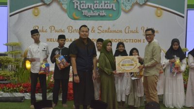 Santuni Anak Yatim, Semangat Ramadhan Berbagi Perwira Kilang Balongan Terus Berlanjut