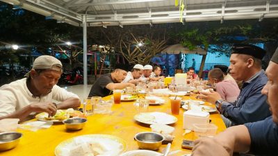 Soliditas Jurnalis Madina Terjalin Indah di Bukber SMSI