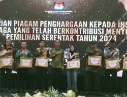 IWO Lampung Raih Penghargaan Bergengsi dari KPU: Bukti Nyata Kontribusi Sukseskan Pilkada 2024!