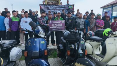 Sentuhan Hangat Vespa: SOG Indramayu Berbagi Kebahagiaan dengan Anak Yatim dan Pengguna Jalan