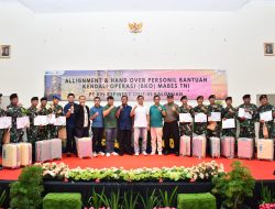 Hand Over Personil BKO TNI, Garda Terdepan Penjaga Kondusifitas Kilang Balongan
