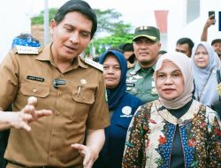 Bupati Indramayu Dampingi Dirjen Pemberdayaan Sosial Tinjau Progres Pembangunan Kampung Nelayan Sejahtera di Eretan Kulon