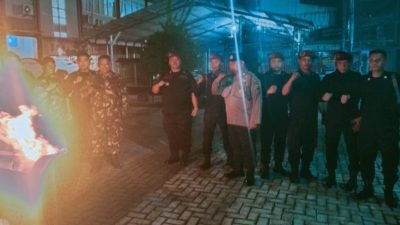 Gebrak HBP ke-61, Lapas Klas I Medan Sikat Habis Barang Terlarang dalam Razia Gabungan!