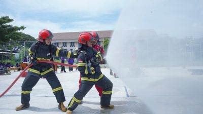 Kilang Balongan Dukung Peningkatan Kesadaran Keselamatan Kebakaran di Lingkungan Kampus