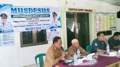 Gelora Merah Putih di Pegagan: Warga Bersatu Bentuk Koperasi Impian!