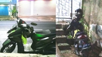 Tragis! Motor Wartawan IWO Lampung Raib Digondol Maling di Kantor KNPI