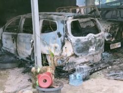 Rumah Kades di Lampung Tengah Dibakar Massa