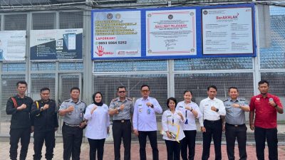 GEBRAKAN! BNNK Binjai Gandeng Lapas Kelas IIA: 84 Pegawai Dinyatakan Bersih Narkoba!