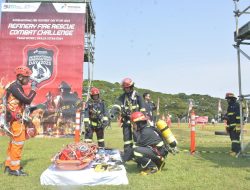 Peringatan IFFD 2025; Perwira Pertamina Adu Tangkas Dalam Ajang Kompetisi Refinery Fire Rescue Combat Challenge