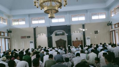Sholat Idul Adha 1446 H di Griya Ayu Utama Berlangsung Khidmat, Ratusan Jamaah Penuhi Masjid Al Muhajirin