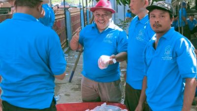 Masjid Jami' Al-Ikhlash Sukaurip Sembelih 15 Sapi & 23 Kambing, Ribuan Warga Kebagian Berkah Idul Adha