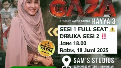 SinDI Ajak Warga Indramayu Nonton Bareng Film Gaza, Perlawanan Melalui Layar Lebar!