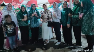 Ketua Tim Penggerak PKK Kabupaten Indramayu Kunjungi Pasar Rakyat di Sport Center, Serap Aspirasi UMKM untuk Kesejahteraan Masyarakat