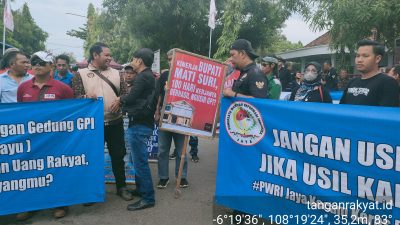 21 Organisasi Wartawan Geruduk Pendopo Indramayu, Tolak Pengosongan Gedung Graha Pers!