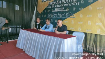 Budiman Sudjatmiko Resmikan Sekolah Politik di Indramayu: Bekali Pemilih Muda dengan Pengetahuan Demokrasi
