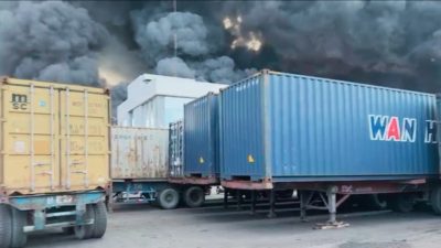 Pabrik Minyak di Medan Labuhan Terbakar Hebat, Diduga Akibat Pengelasan