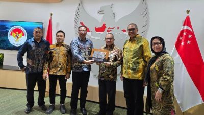 Pimpinan DePA-RI Bersilaturahmi dengan Dubes RI untuk Singapura