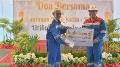 Wujud Kepedulian Sosial, Kilang Balongan Santuni Anak Yatim dan Dhuafa