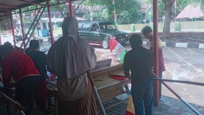 Pedagang Cimanuk Indramayu Bergotong Royong Sambut 17 Agustus, Siap Gelar Aneka Lomba Seru!