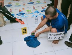 Polisi Gelar Rekonstruksi Pembunuhan Putri Apriyani, Terungkap 24 Adegan Mengerikan