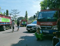 Aksi Protes Warga Balongan Lumpuhkan Akses Pertamina, Distribusi Elpiji 3 Kg Tersendat