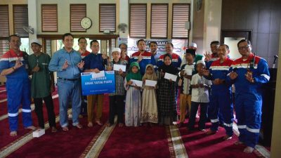 Mohonkan Kelancaran Operasional, Perwira Kilang Balongan Santuni Anak Yatim