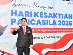 Perkuat Nasionalisme, Kilang Pertamina Balongan Gelar Upacara Hari Kesaktian Pancasila