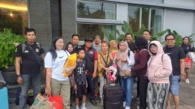 Rombongan Rakernas IWO Sulsel Berangkat, Gabungan Jalur Laut-Udara Menuju Jakarta