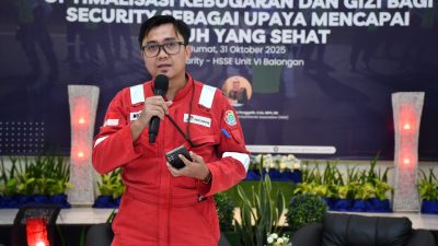 Penting Dalam Menjaga Kemanan Kilang Balongan, Petugas Security Jalani Program Wellness Agar Sehat dan Bugar