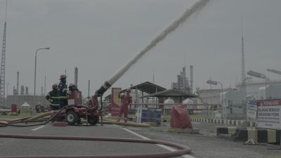 Latih Kesigapan Tim, Kilang Pertamina Balongan Gelar Simulasi Major Emergency Exercise Pertamina (MEEP) Level III
