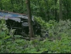 Ngeri! Bus Anggun Krida Terjun ke Jurang di Situbondo, Diduga Karena Licin Diguyur Hujan