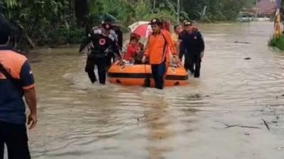 Banjir OKU Timur Berangsur Surut, Ribuan Rumah di Empat Kecamatan Terdampak